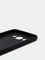 Угольный чехол Samsung Galaxy J7 2016 (J710), Самсунг Галакси Джи7 2016 (Джи710) черный силиконовый
