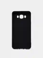 Угольный чехол Samsung Galaxy J7 2016 (J710), Самсунг Галакси Джи7 2016 (Джи710) черный силиконовый