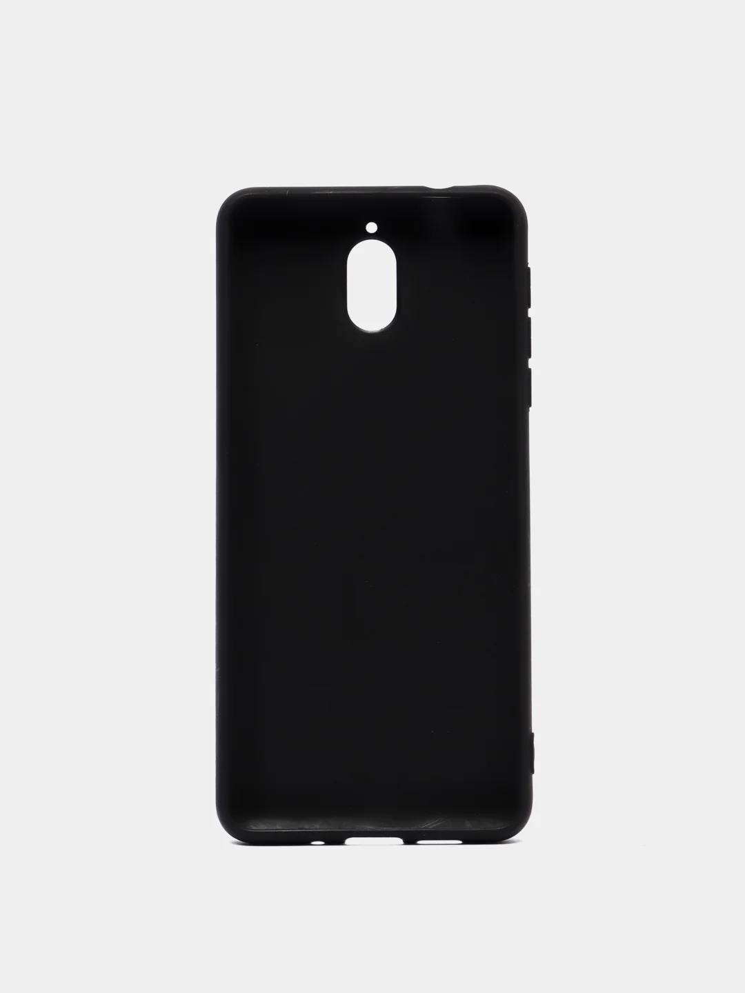 Угольный чехол Nokia 3.1 черный силиконовый