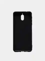 Угольный чехол Nokia 3.1 черный силиконовый