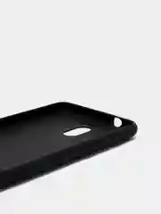 Угольный чехол Nokia 3.1 черный силиконовый