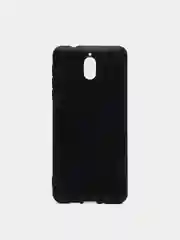 Угольный чехол Nokia 3.1 черный силиконовый