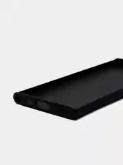 Угольный чехол Samsung Galaxy S22 Ultra, Самсунг Галакси С22 Ультра силиконовый, матовый, черный