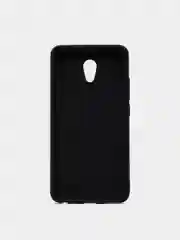 Угольный чехол Meizu M5 Note черный, силиконовый