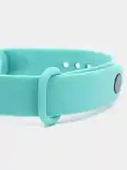 Бирюзовый силиконовый ремешок для фитнес-браслетов Xiaomi Mi Band 3/4