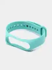 Бирюзовый силиконовый ремешок для фитнес-браслетов Xiaomi Mi Band 3/4