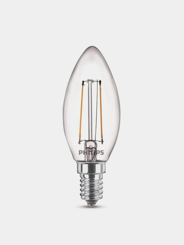 Лампа светодиодная филаментная PHILIPS E14
