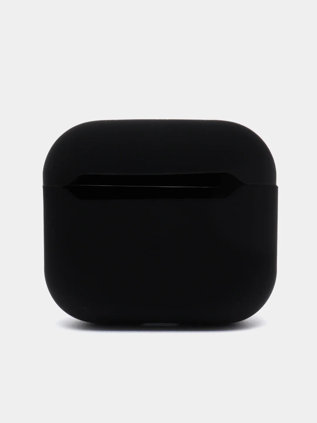 Черный силиконовый чехол для наушников AirPods 3 ( аирподс 3)