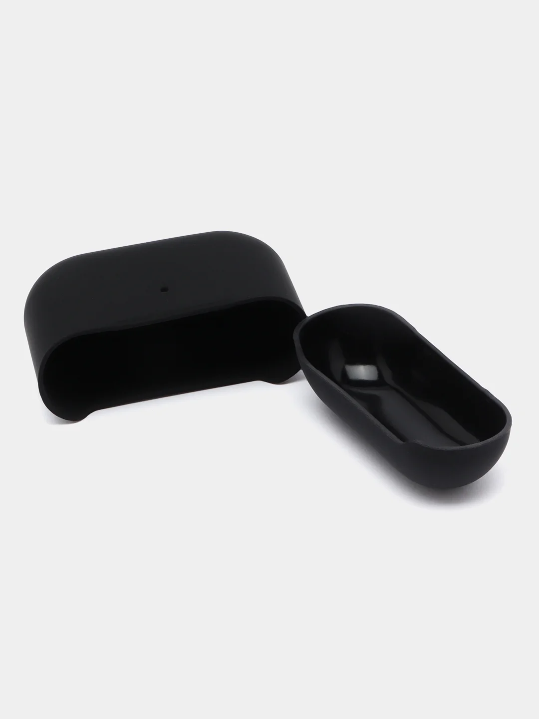 Черный силиконовый чехол для наушников AirPods 3 ( аирподс 3)