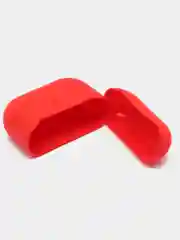 Красный силиконовый чехол для наушников AirPods 3 ( аирподс 3)