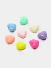 Бусины акриловые "Сердце"