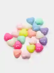 Бусины акриловые "Сердце"