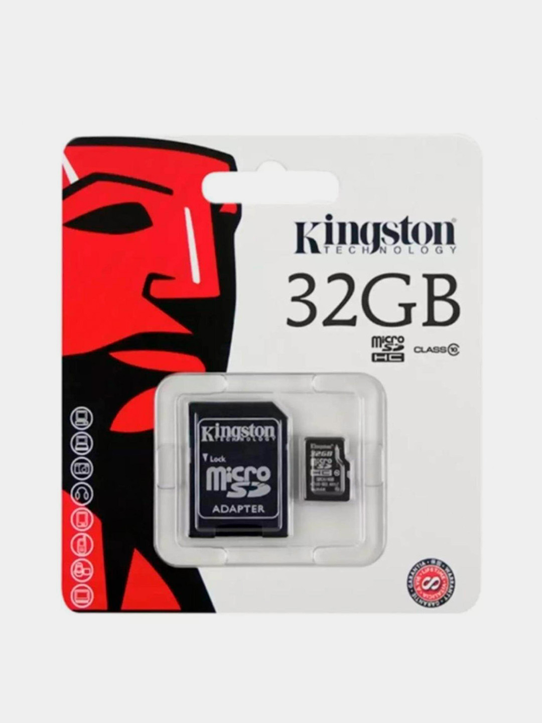 Карта памяти kingston canvas select plus microsd