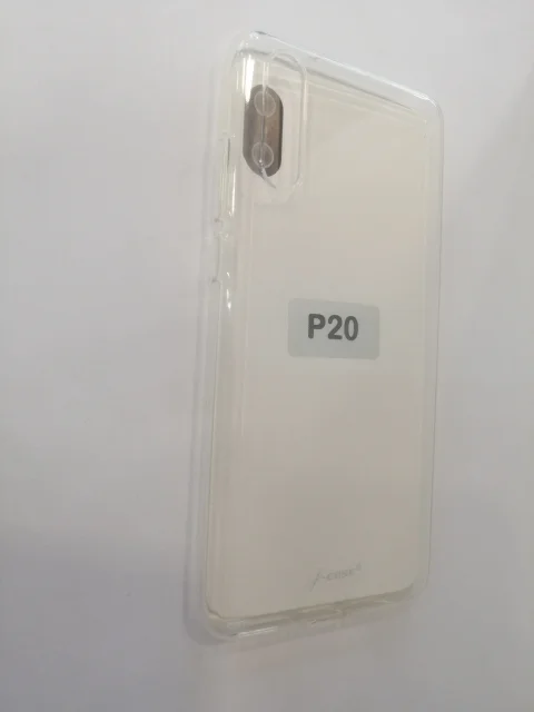 Черный силиконовый чехол Huawei P20