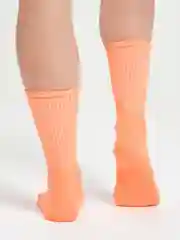 Носки оранжевые, со спортивной резинкой