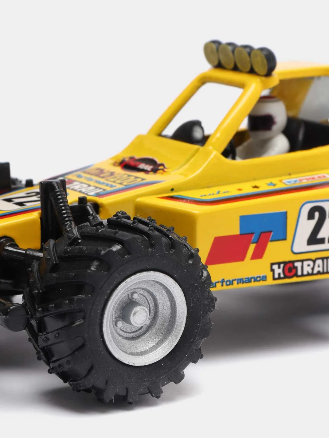 Желтый металлическая машинка 1:32 Turbo Buggy KT5106D