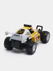 Желтый металлическая машинка 1:32 Turbo Buggy KT5106D