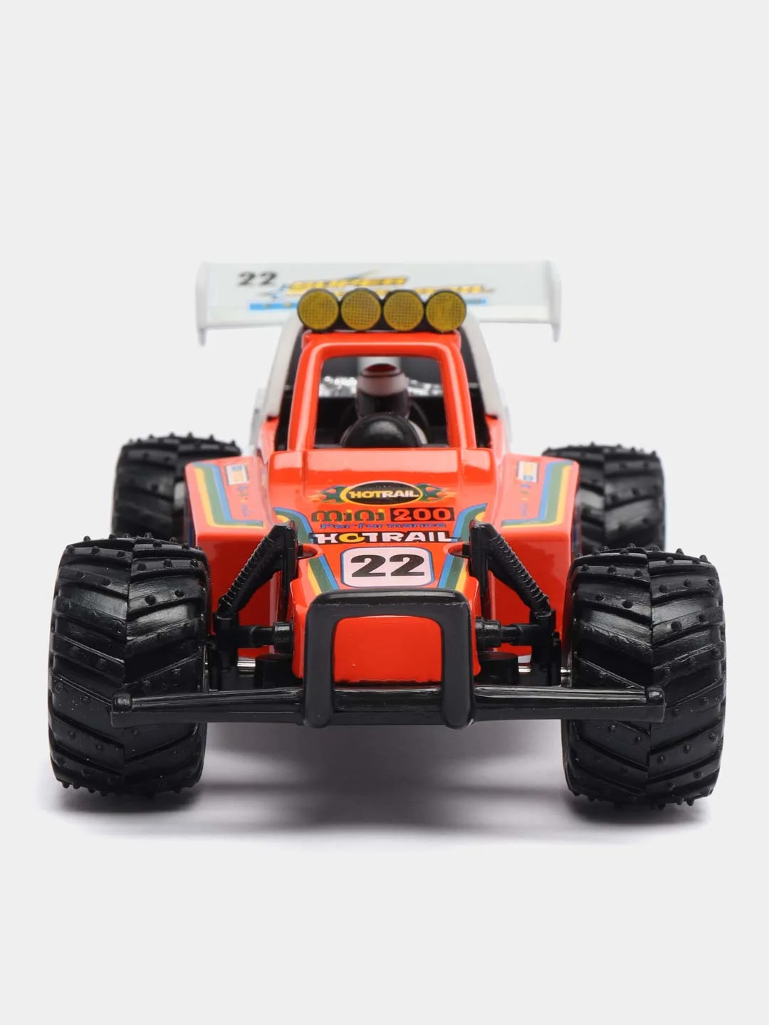 Оранжевый металлическая машинка 1:32 Turbo Buggy KT5106D