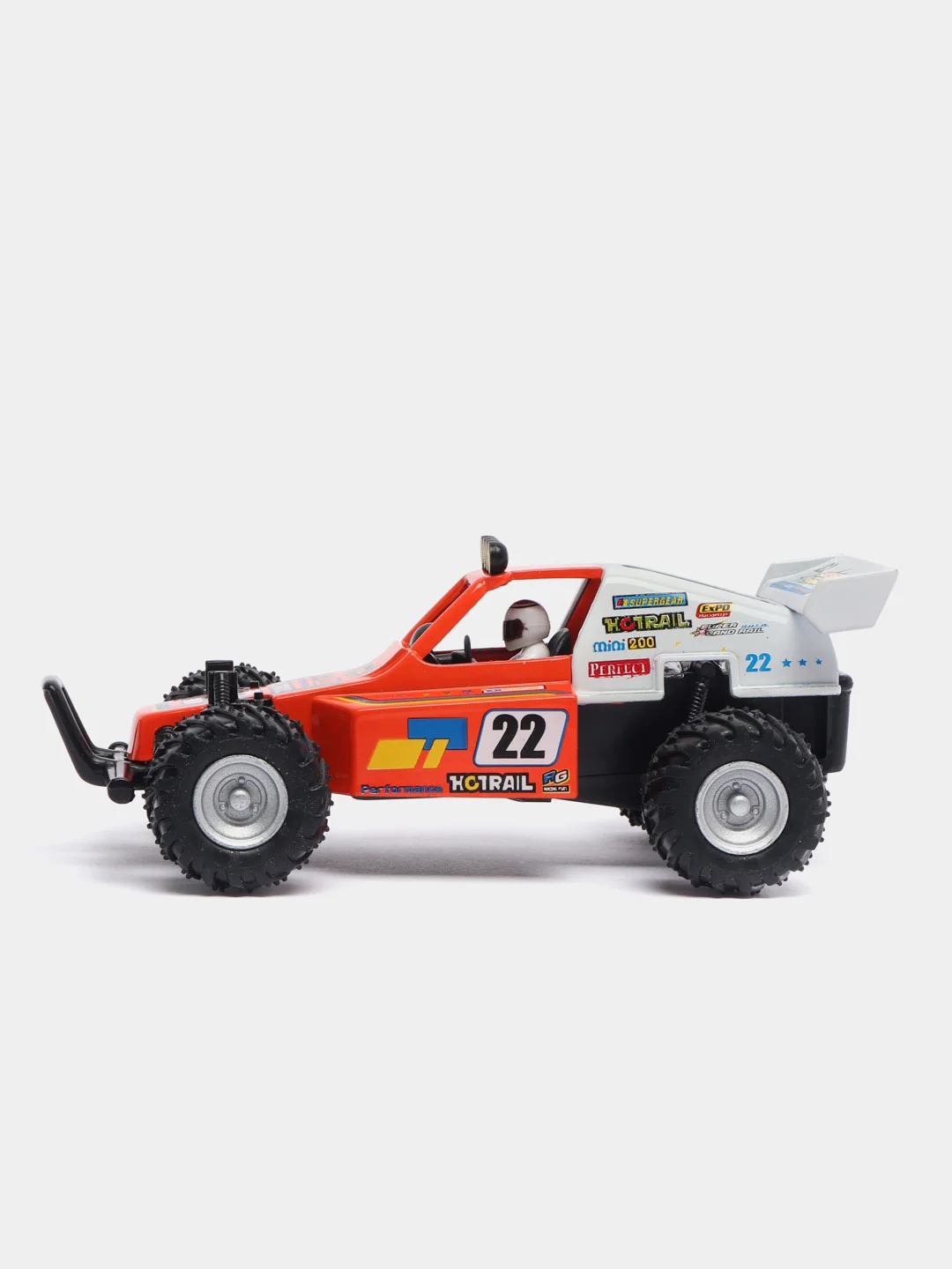 Оранжевый металлическая машинка 1:32 Turbo Buggy KT5106D
