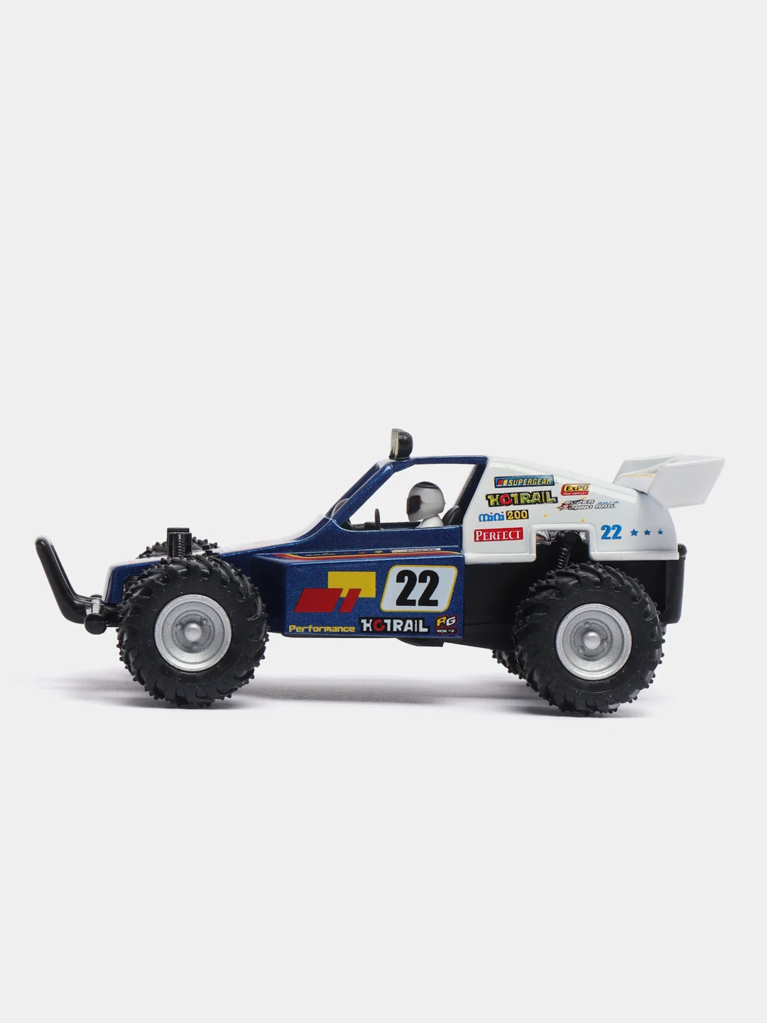 Синий металлическая машинка 1:32 Turbo Buggy KT5106D
