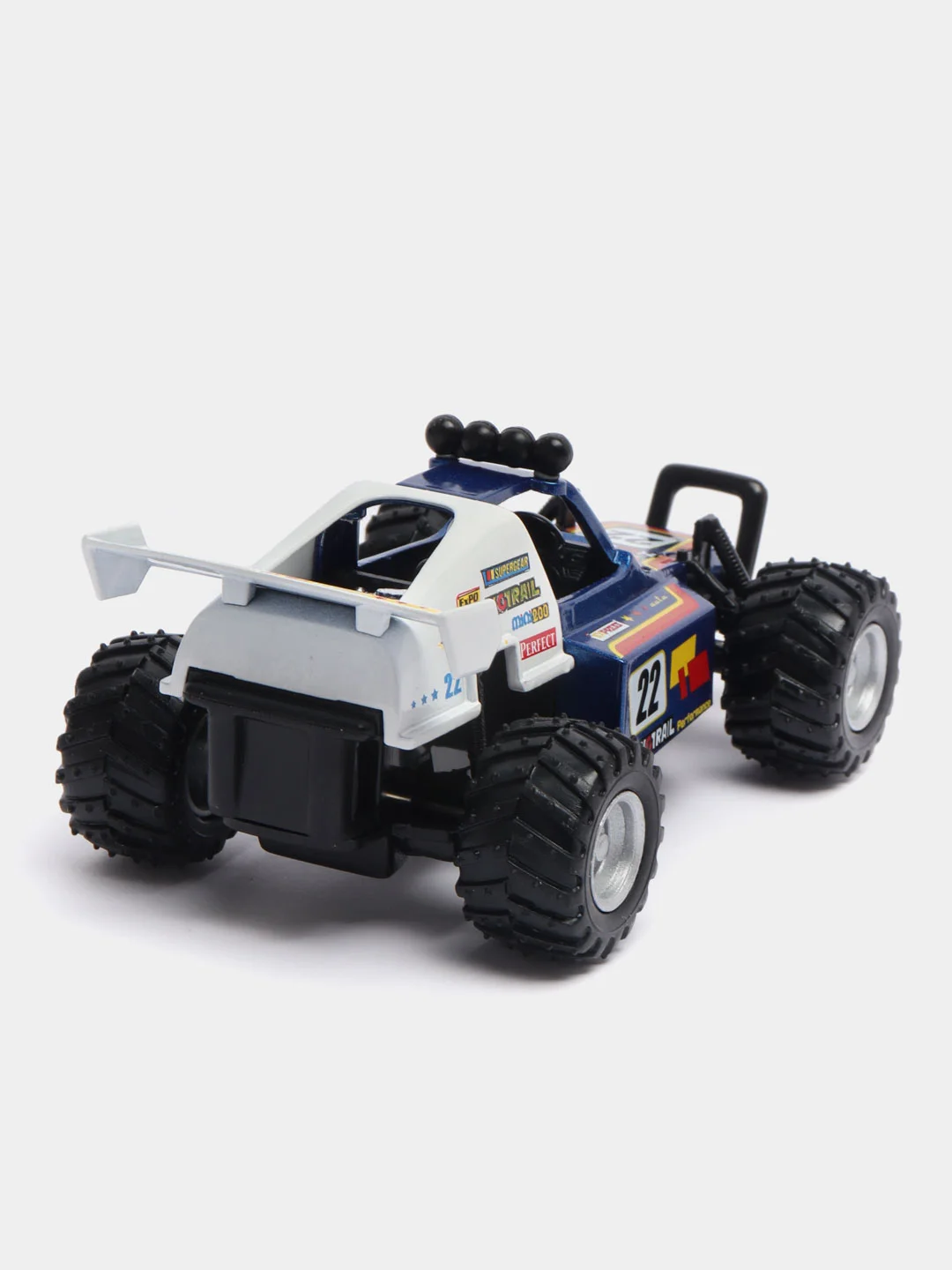 Синий металлическая машинка 1:32 Turbo Buggy KT5106D