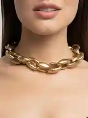Золотой массивная цепь, золото и серебро