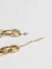 Золотой массивная цепь, золото и серебро