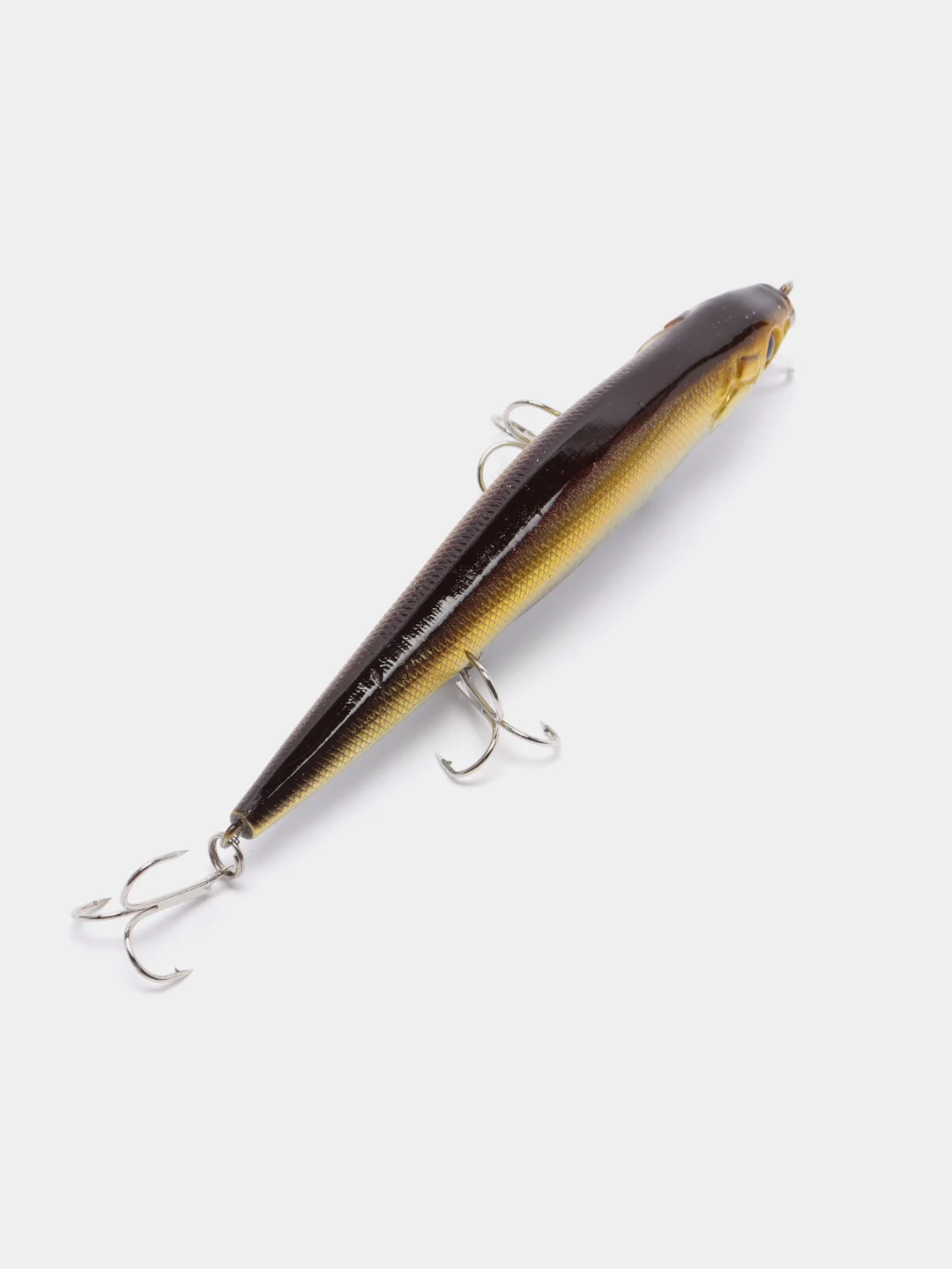 Золотой воблер минноу "Хищник" / 5 цветов / 14 cm / 23 g / Разловлен