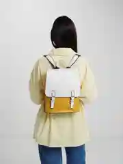 Желтый рюкзак женский
