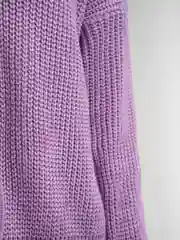 Сиреневый кардиган женский oversize