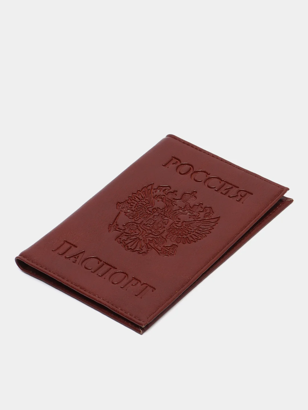 Бордовый обложка на паспорт, 8 цветов