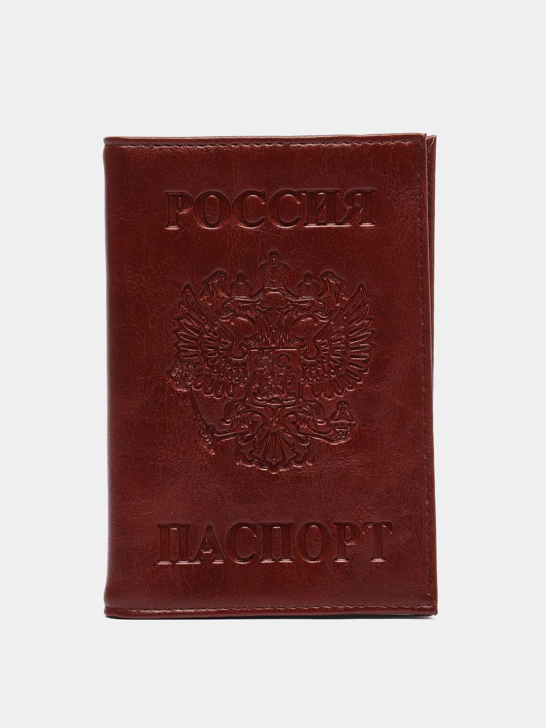 Бордовый обложка на паспорт, 8 цветов