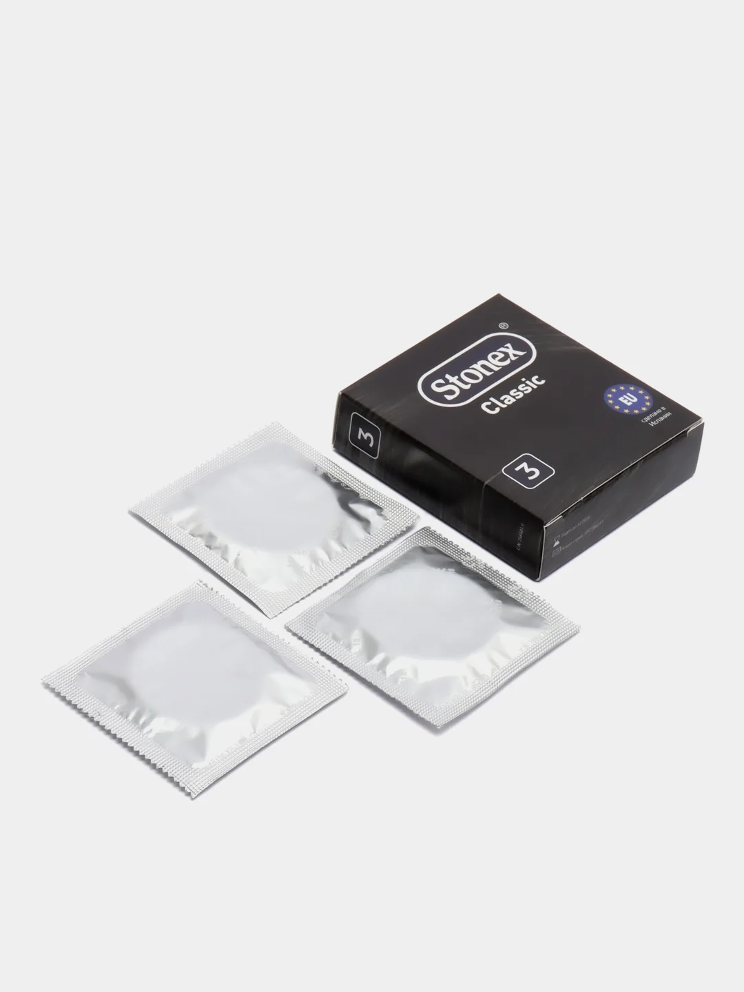 Презервативы латексные Stonex, 3 штуки