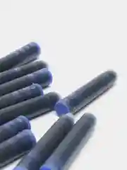 Картриджи для перьевых ручек, синие