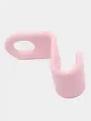 Розовый крючок для вешалки