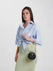 Черный сумочка кросс-боди