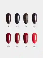 Гель лак для ногтей, гель-лак KIYOKO Brilliance 10g, синий, зеленый, с блестками