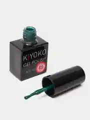 Гель лак для ногтей, гель-лак KIYOKO Brilliance 10g, синий, зеленый, с блестками