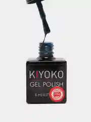 Гель лак для ногтей, гель-лак KIYOKO Brilliance 10g, синий, зеленый, с блестками