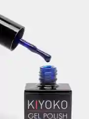 Гель лак для ногтей, гель-лак KIYOKO Brilliance 10g, синий, зеленый, с блестками