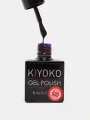 Гель лак для ногтей, гель-лак KIYOKO Brilliance 10g, синий, зеленый, с блестками