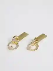 Серьги со стразами, серьги- капельки, сережки