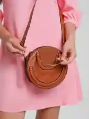 Коричневый сумка женская через плечо
