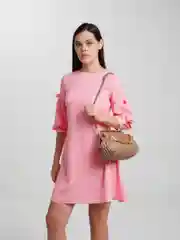 Коричневый сумка женская, через плечо