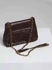 Коричневый сумка женская, на цепочке