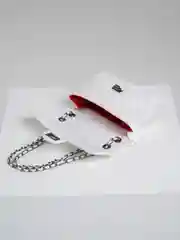 Белый сумка женская кросс боди