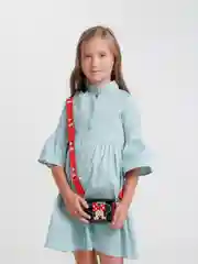 Черный детская сумка "Минни Маус"