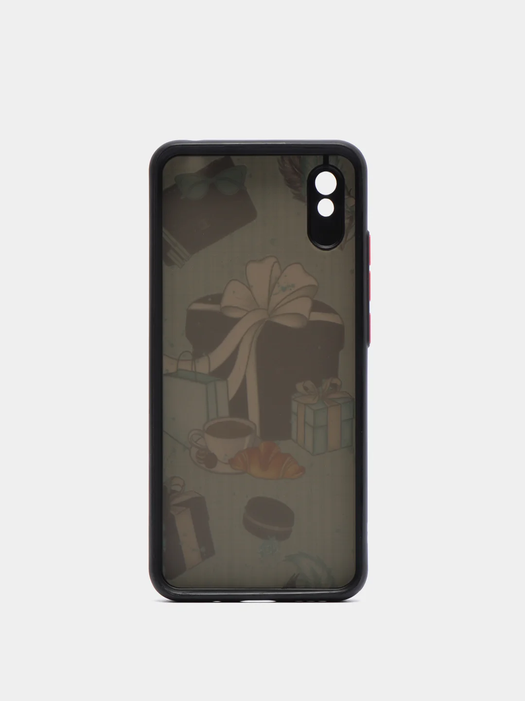 Бирюзовый чехол с рисунком на Xiaomi Redmi 9A (Сяоми Редми 9А)