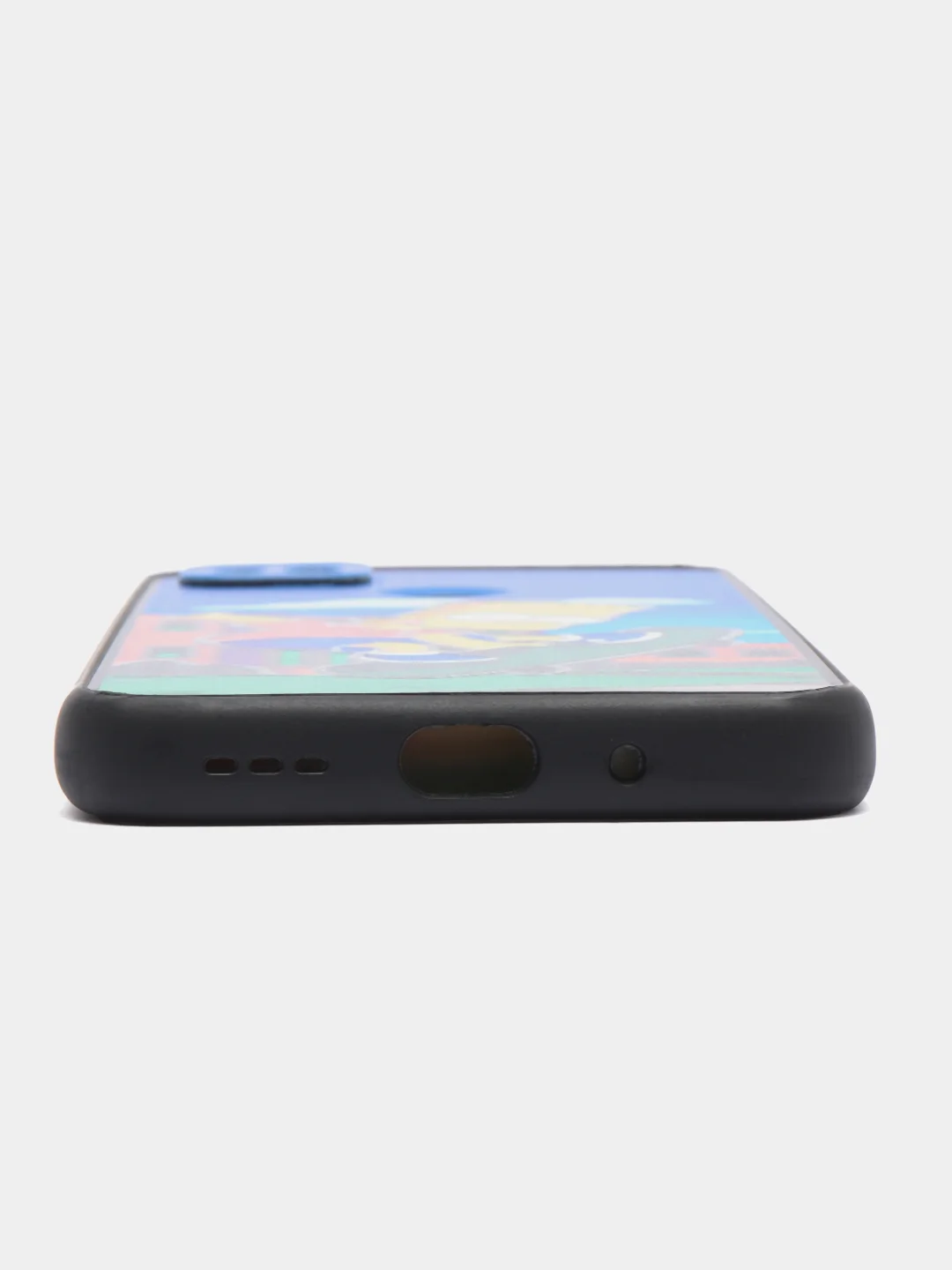 Голубой чехол с рисунком на Xiaomi Redmi 9C и Redmi 10A (Сяоми Редми 9С и Редми 10А)