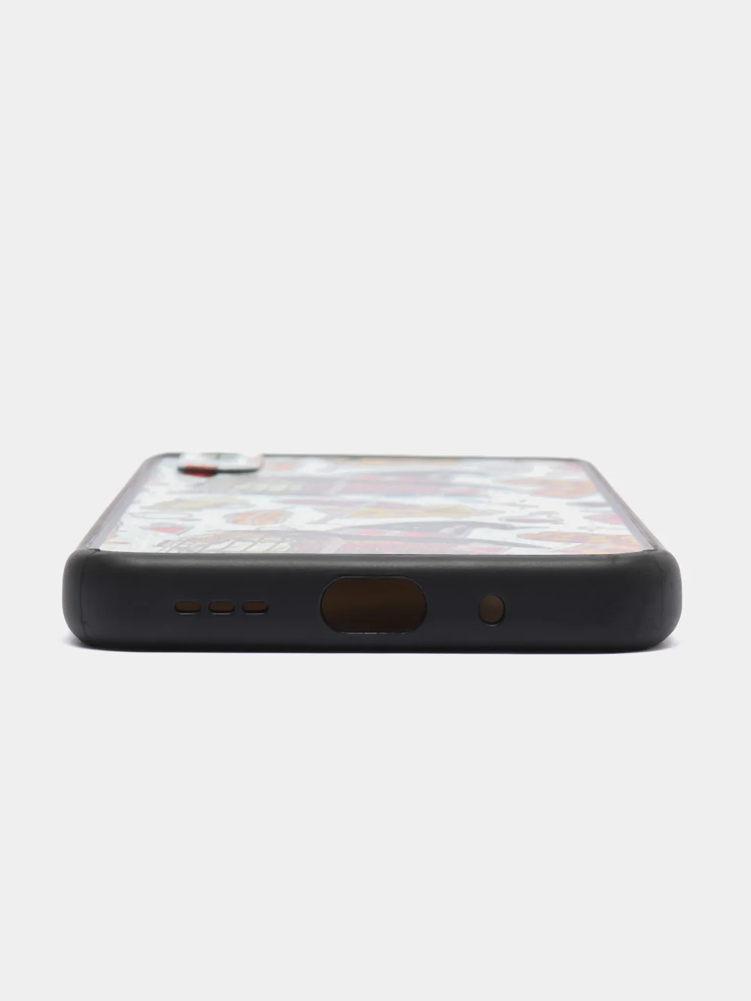 Тёмно-бордовый чехол с рисунком на Xiaomi Redmi 9A (Сяоми Редми 9А)